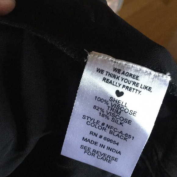 Velvet trim kimono - Picture 7 of 9